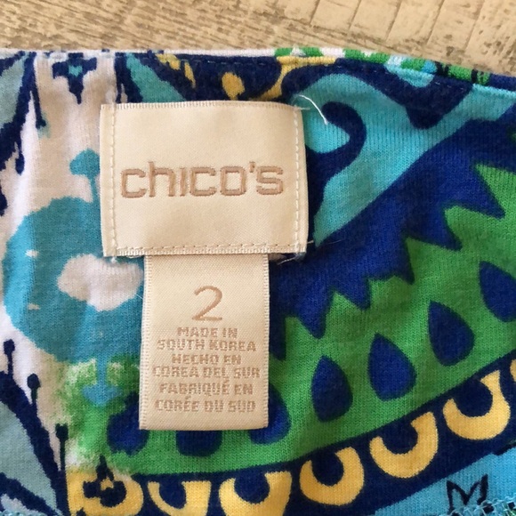 CHICO’S Abstract Tunic - Picture 9 of 10